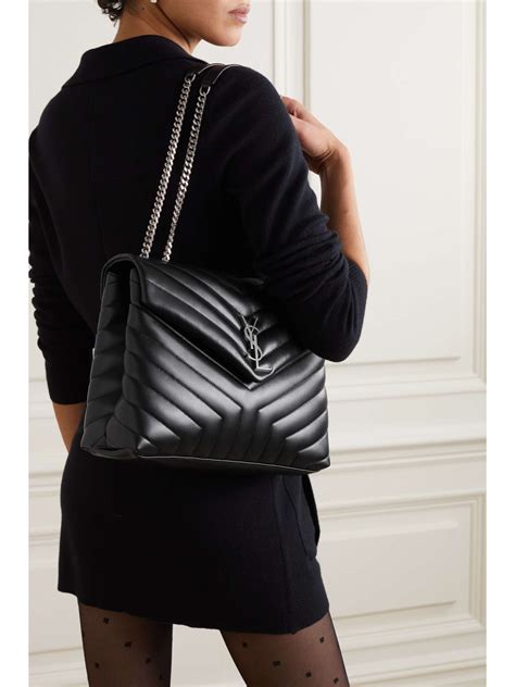 ysl medium quilted leather shoulder bag